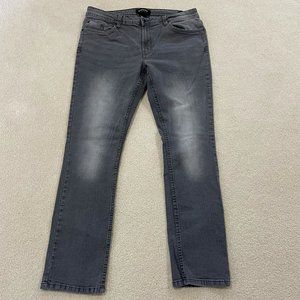 Men's Kenneth Cole New York Jeans, slim fit, 36x32, grey wash....